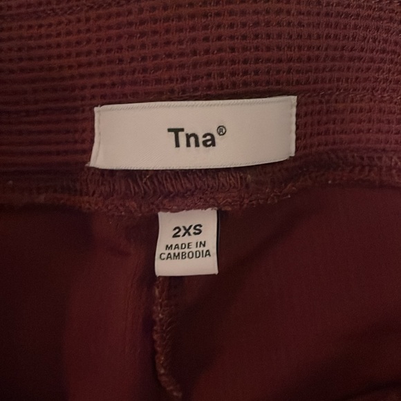 TNA flare waffle pants - Picture 2 of 2